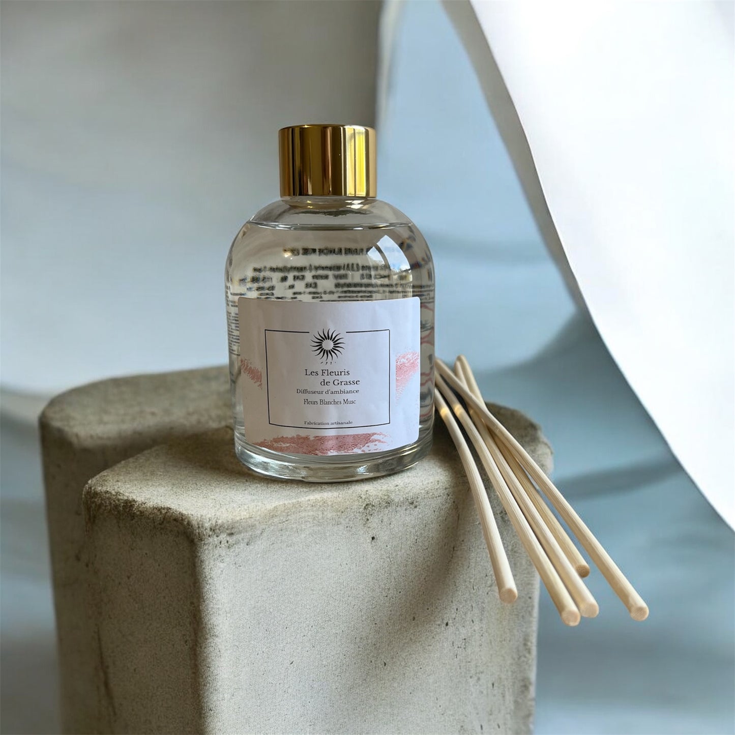 Diffuseur d'ambiance (Fleurs blanches et musc)