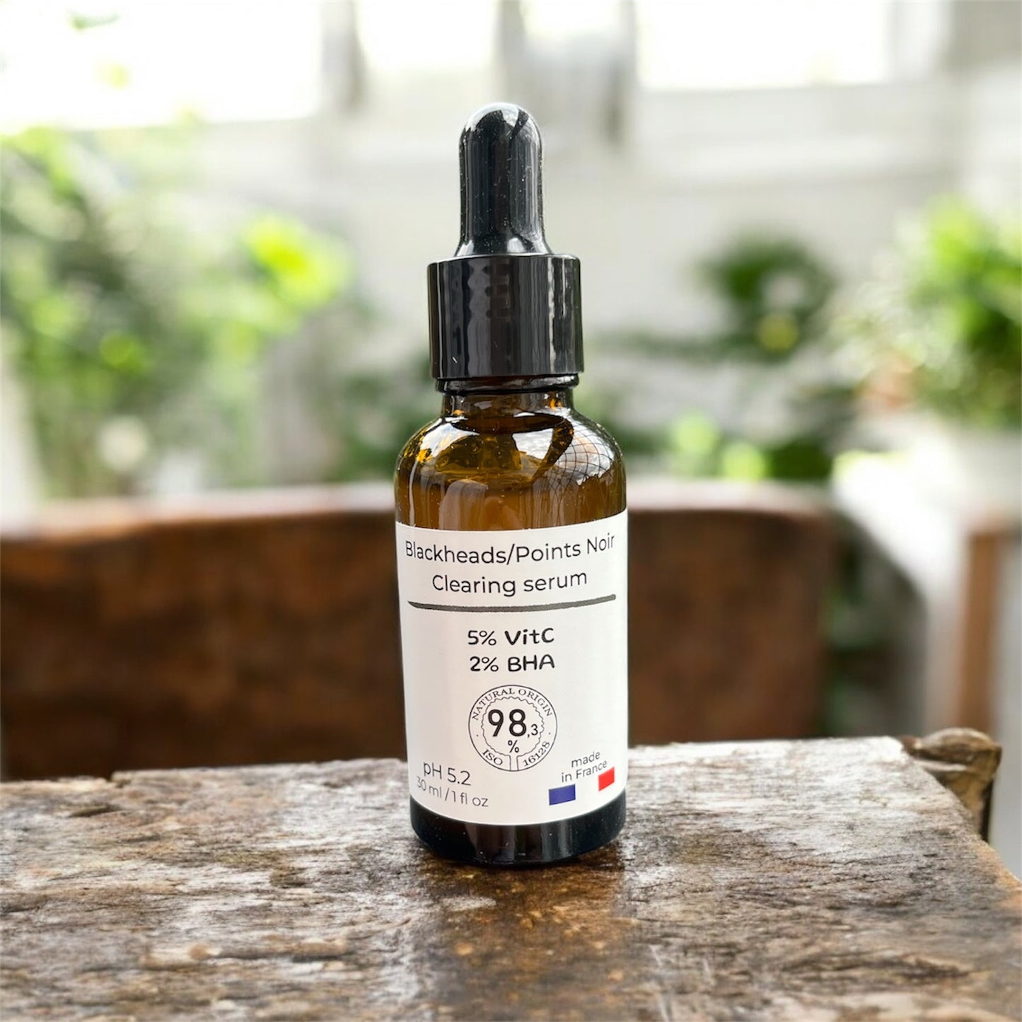 Sérum pour éliminer les points noirs et l'acné