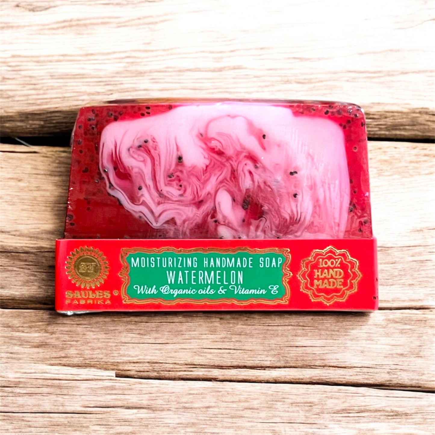 Tranche de savon pastèque