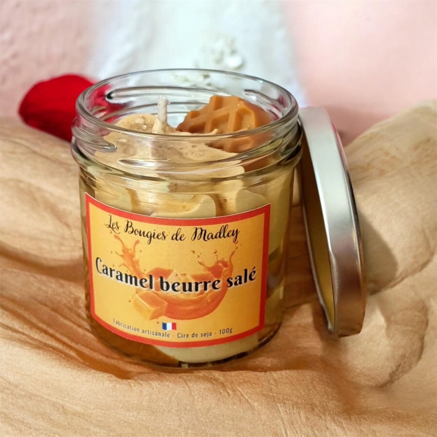 Bougie caramel beurre salé
