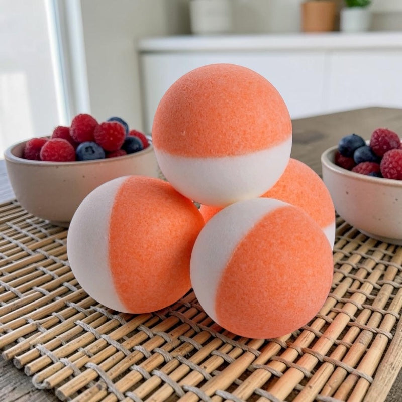 Bombe de bain mandarine