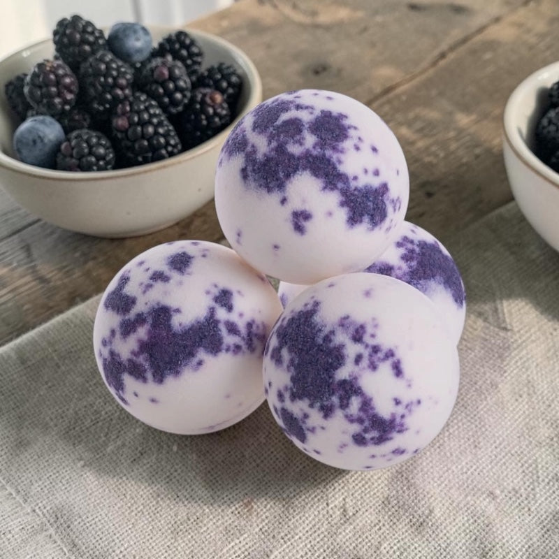 Bombe de bain myrtille