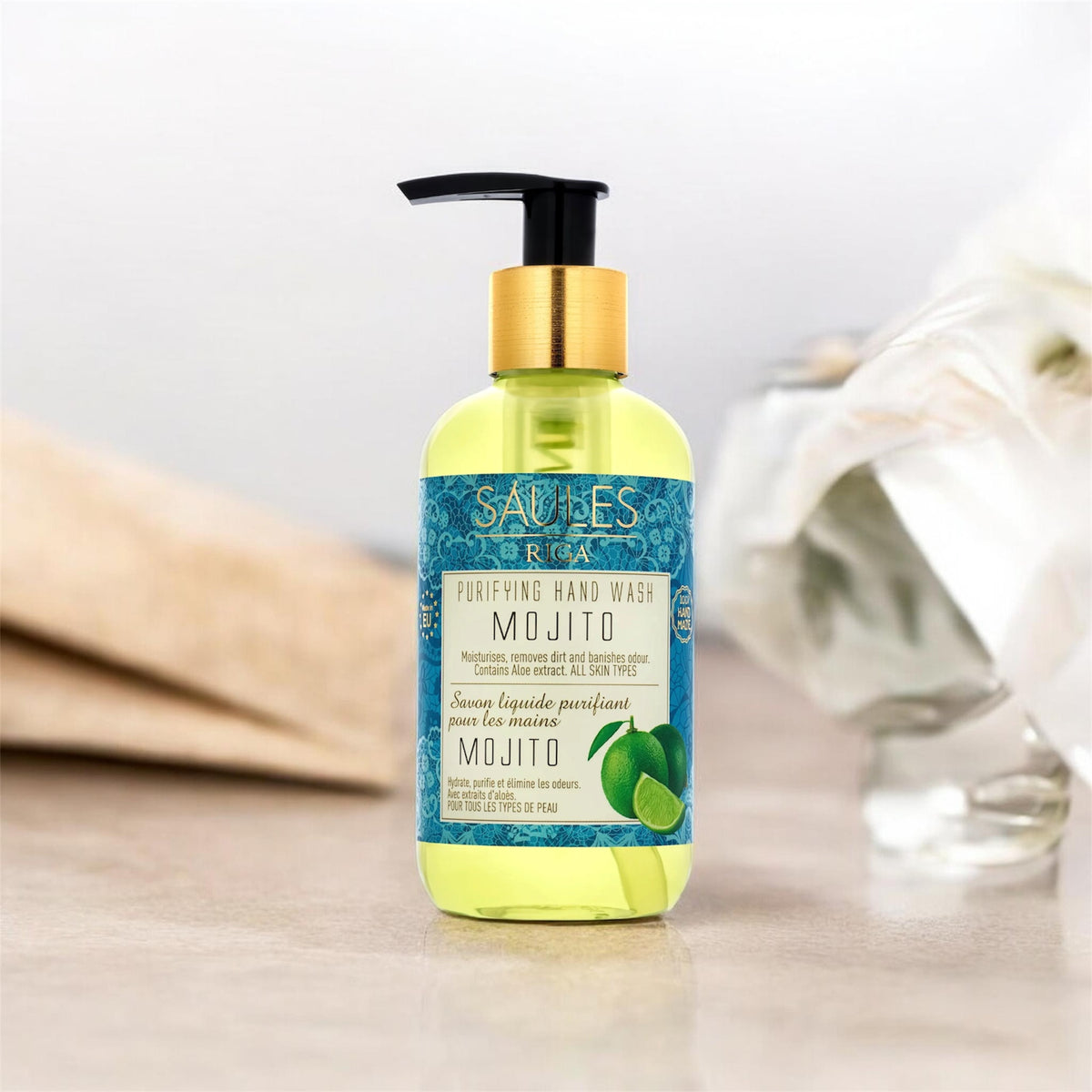 Savon pour les mains mojito