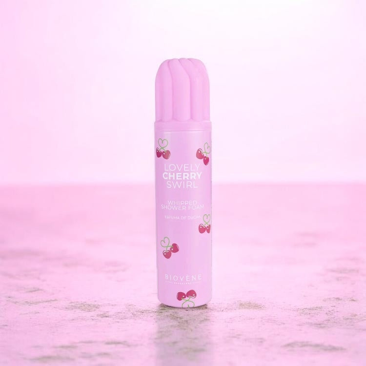 Mousse de douche (cerise)