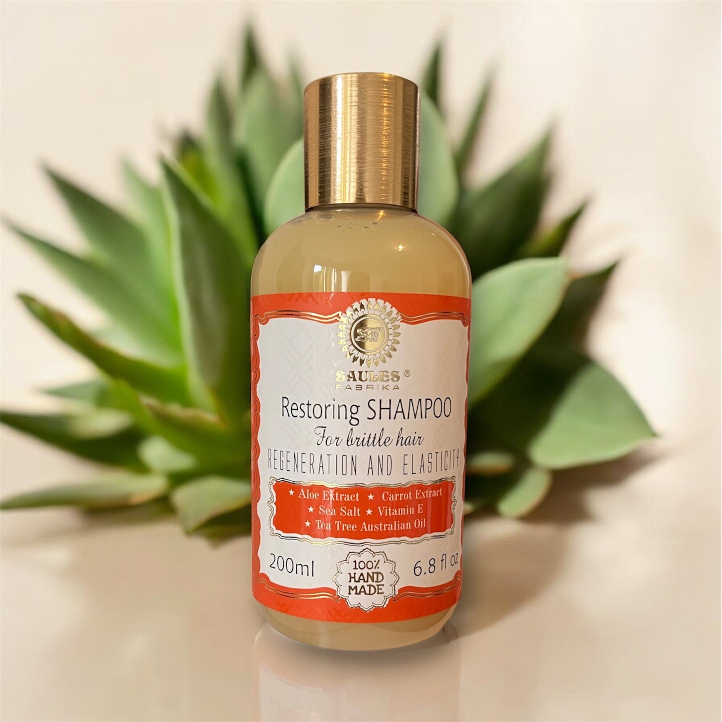 Shampoing réparateur pour cheveux cassants