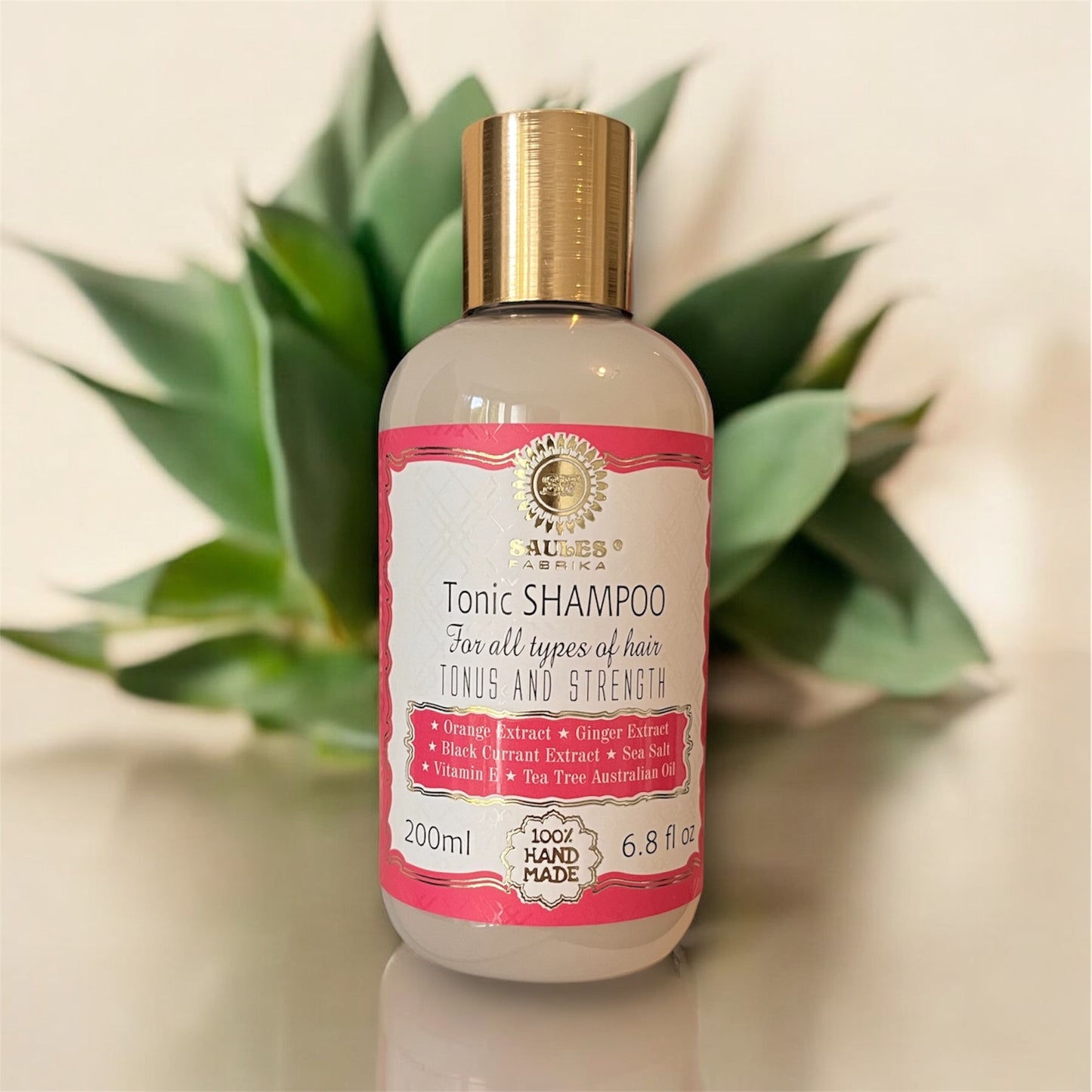 Shampoing tonique, pour tous types de cheveux