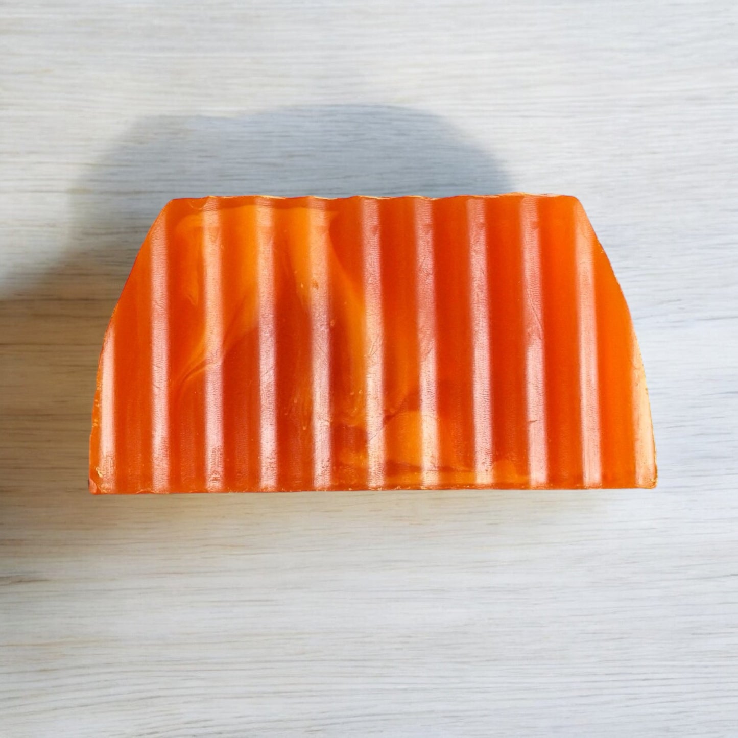 Tranche de savon caramel