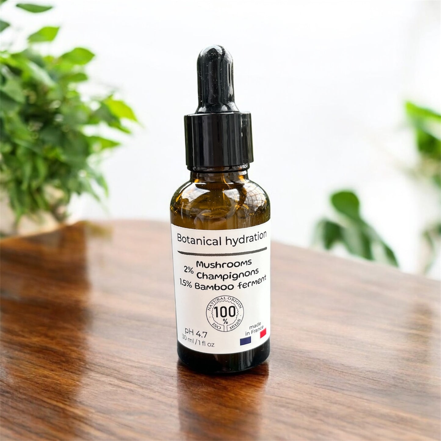 Hydratation botanique 2 % champignons, 1,5 % ferment de bambou