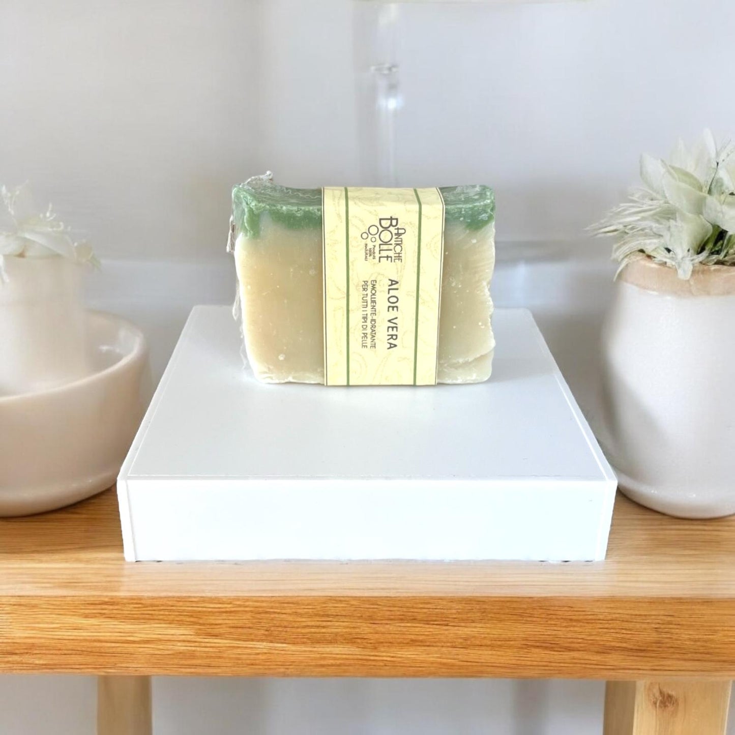 Savon naturel à l'aloe vera