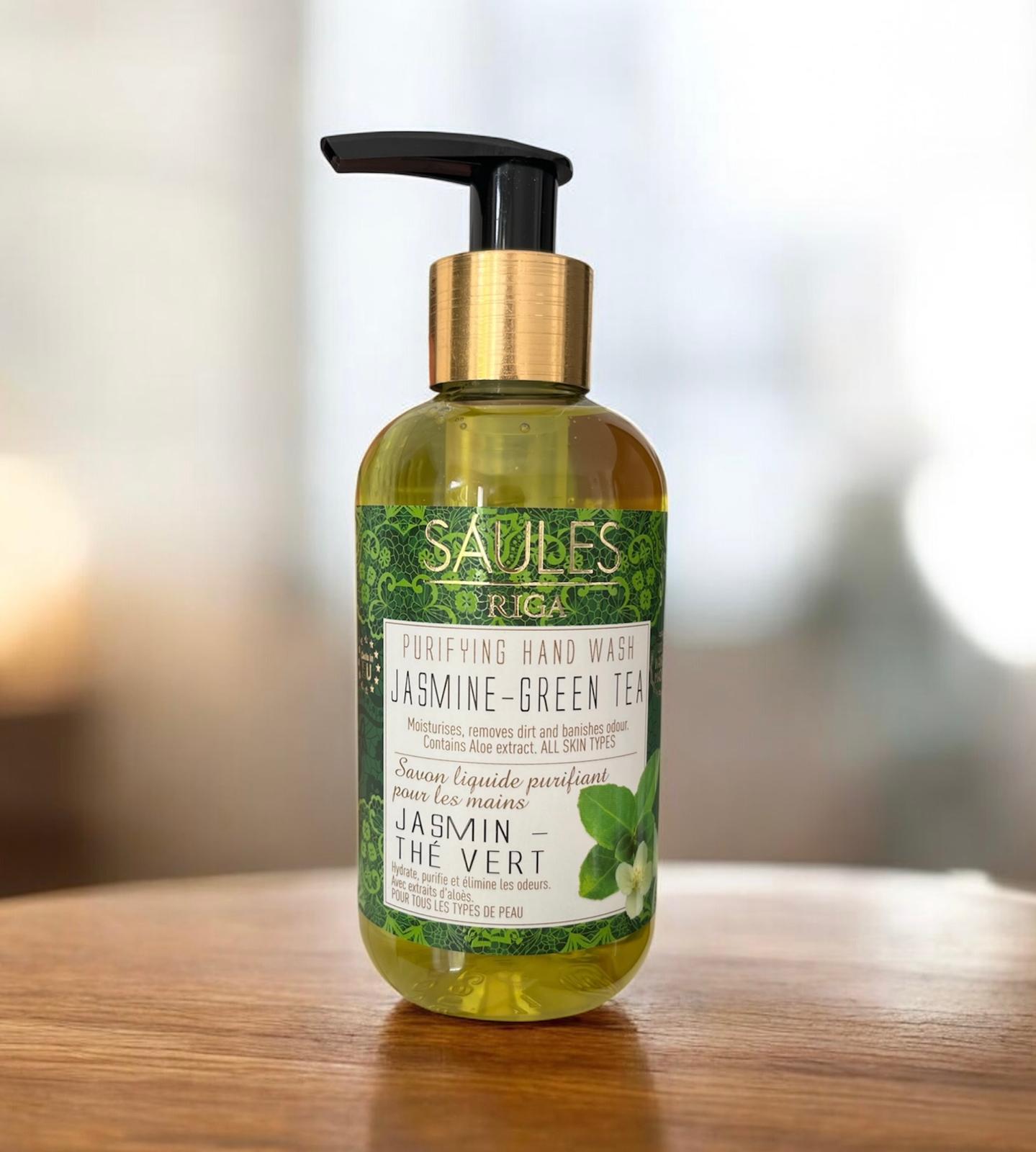 Savon pour les mains jasmin-thé vert