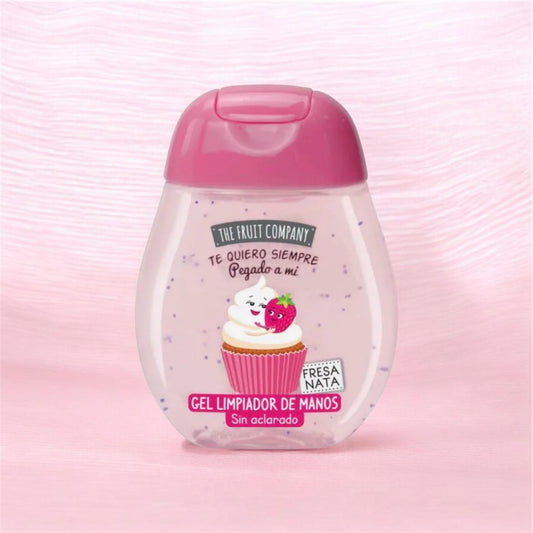 Gel désinfectant pour les mains (fraise chantilly)