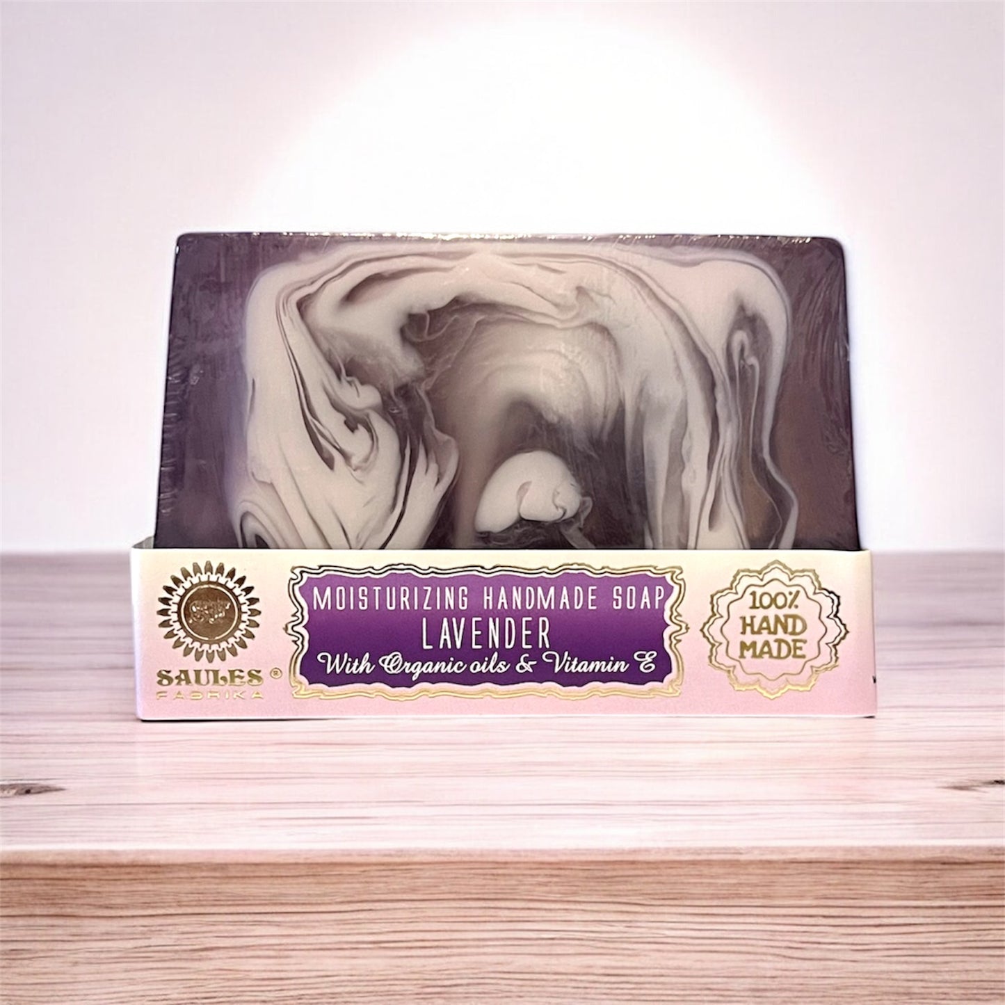 Tranche de savon lavande