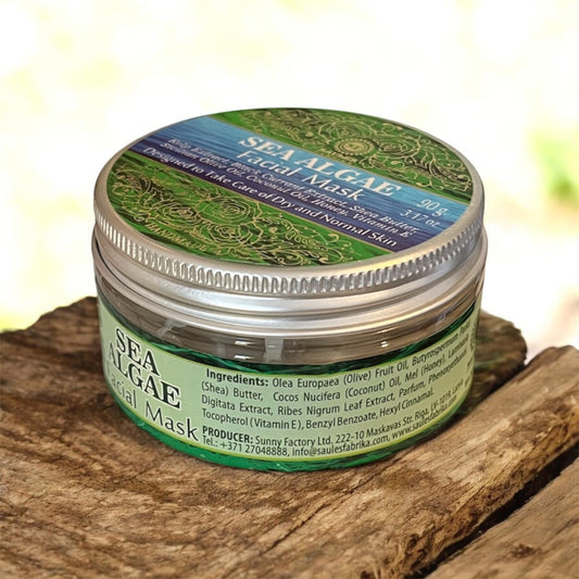 Masque visage bio aux algues de mer