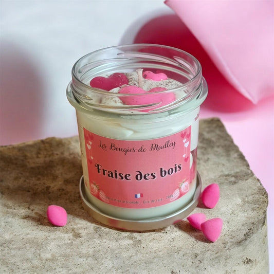 Bougie fraise des bois