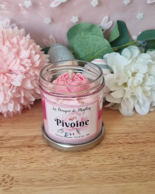 Bougie pivoine