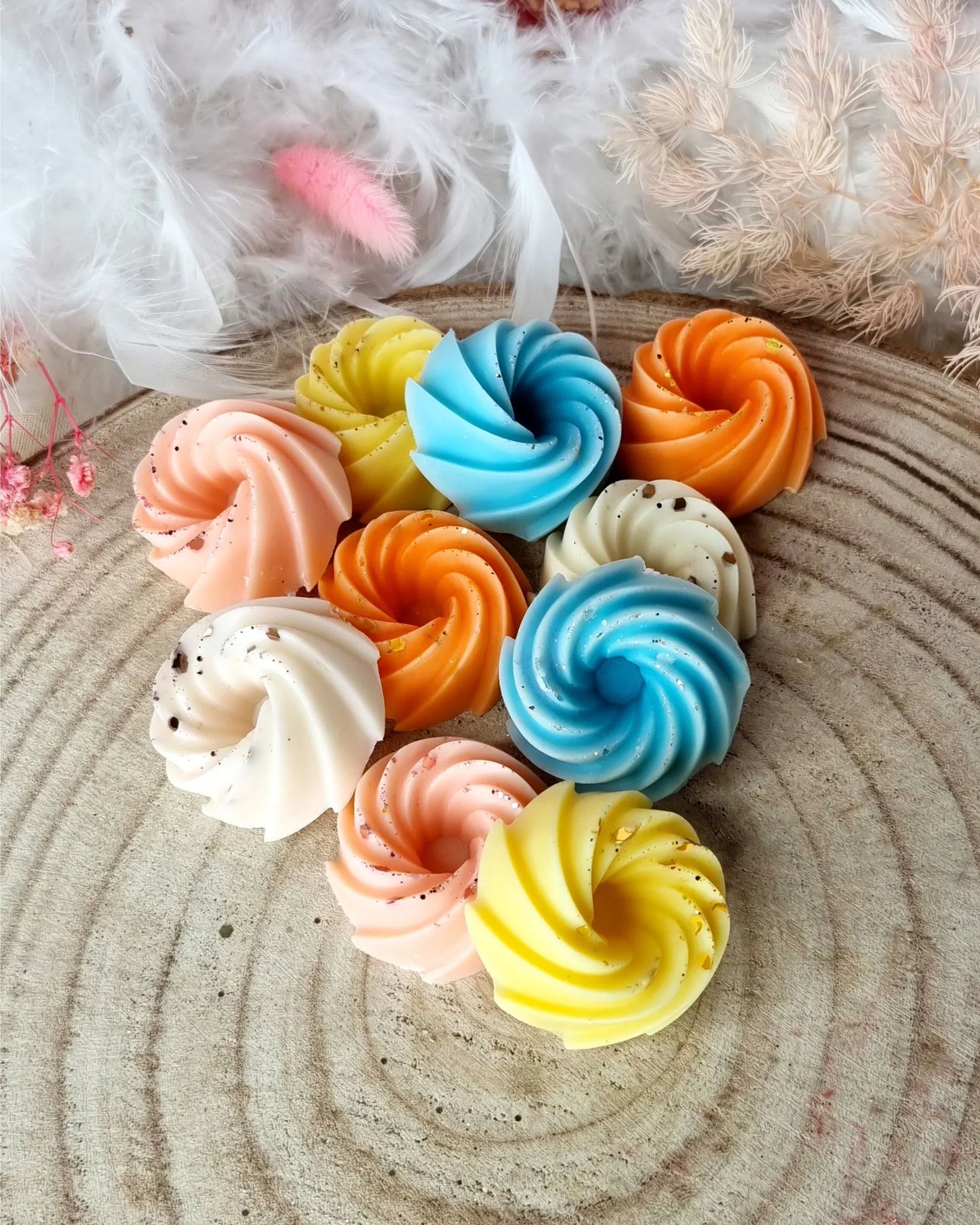 Fondant parfumé macaron vanille