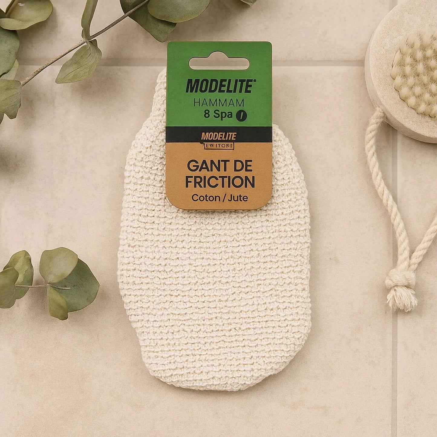Gant en jute et coton