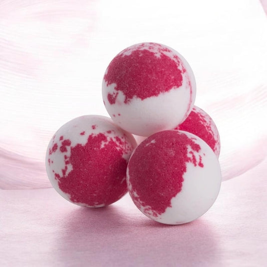 Bombe de bain cassis