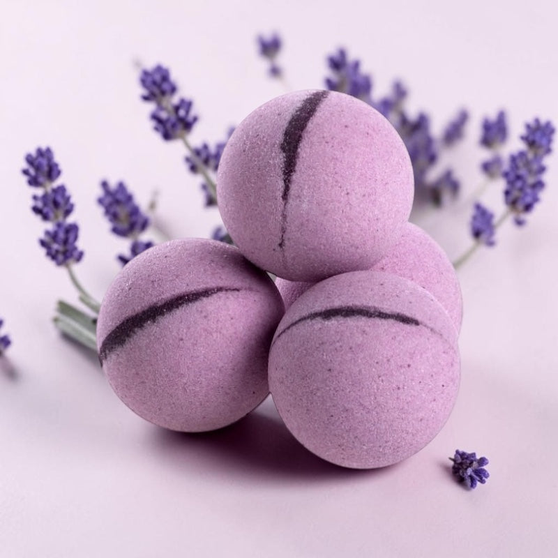 Bombe de bain lavande