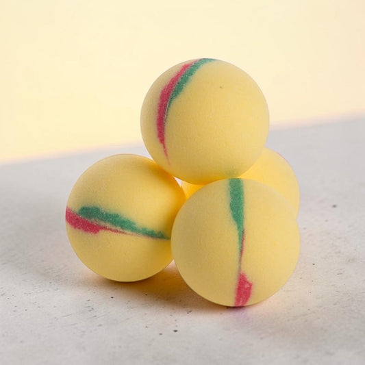 Bombe de bain mangue