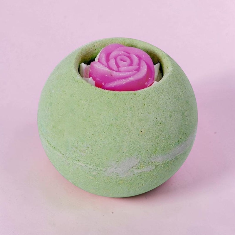 Bombe de bain thé rose