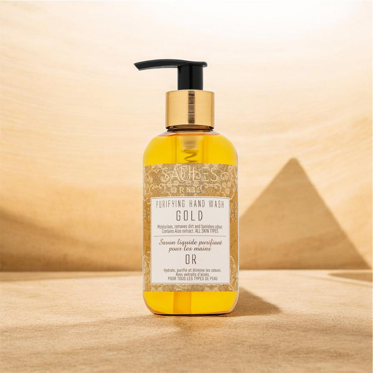 Savon pour les mains gold