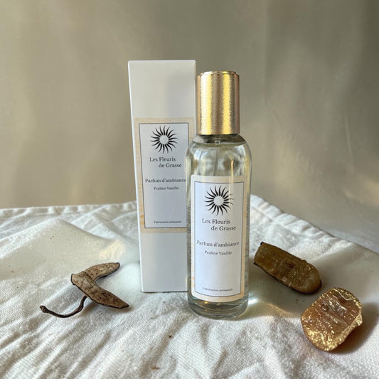 Parfum d'ambiance senteur praliné vanille