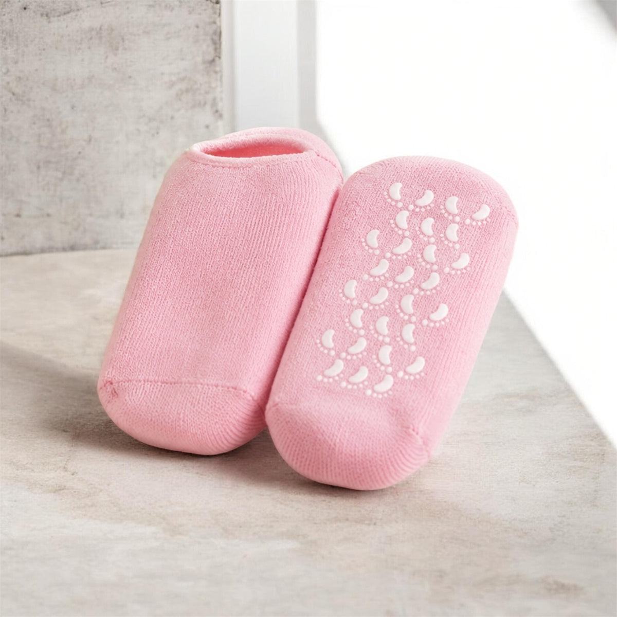 Chaussettes adoucissantes Rose