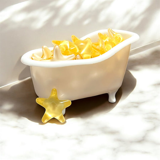 Perle de bain étoile ananas