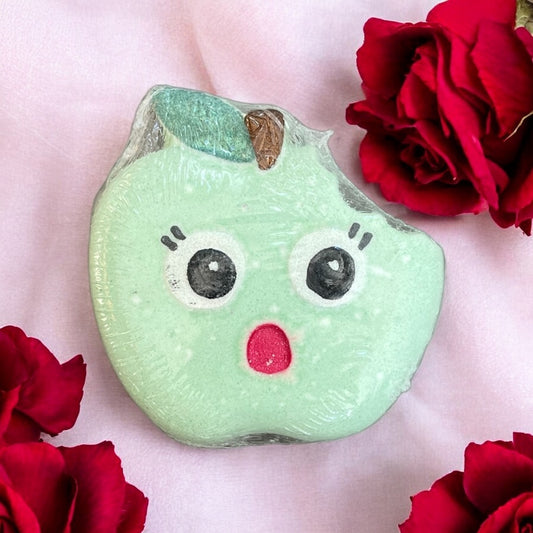 Bombe de bain Pomme Kawaii