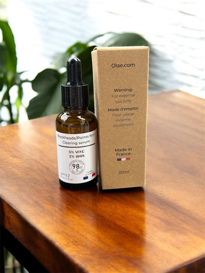 Sérum pour éliminer les points noirs et l'acné
