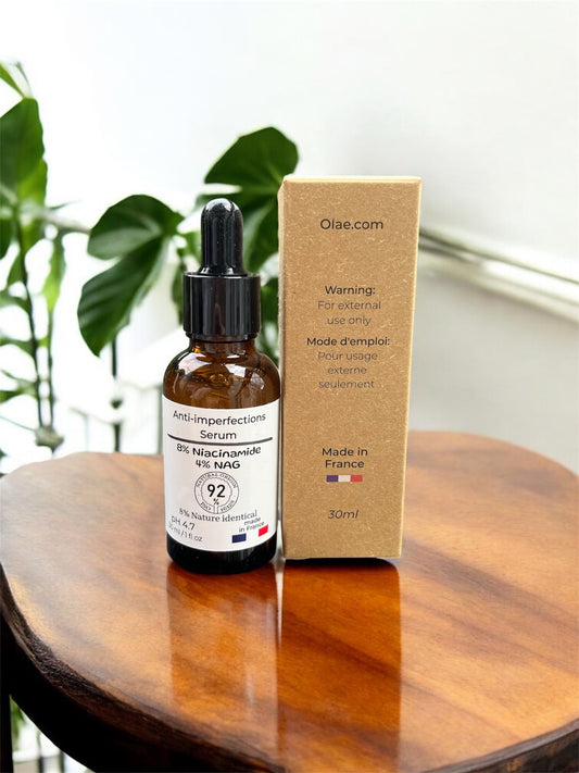 Sérum pour le visage à la niacinamide 8 % + 4 % N à l'acétyl glucosamine