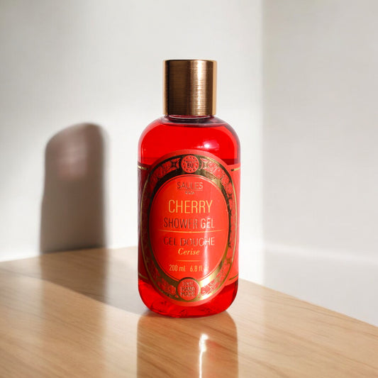 Gel douche cerise