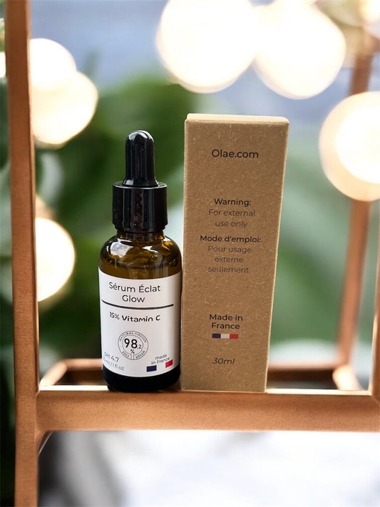 Sérum éclat glow (15% vitamine C)