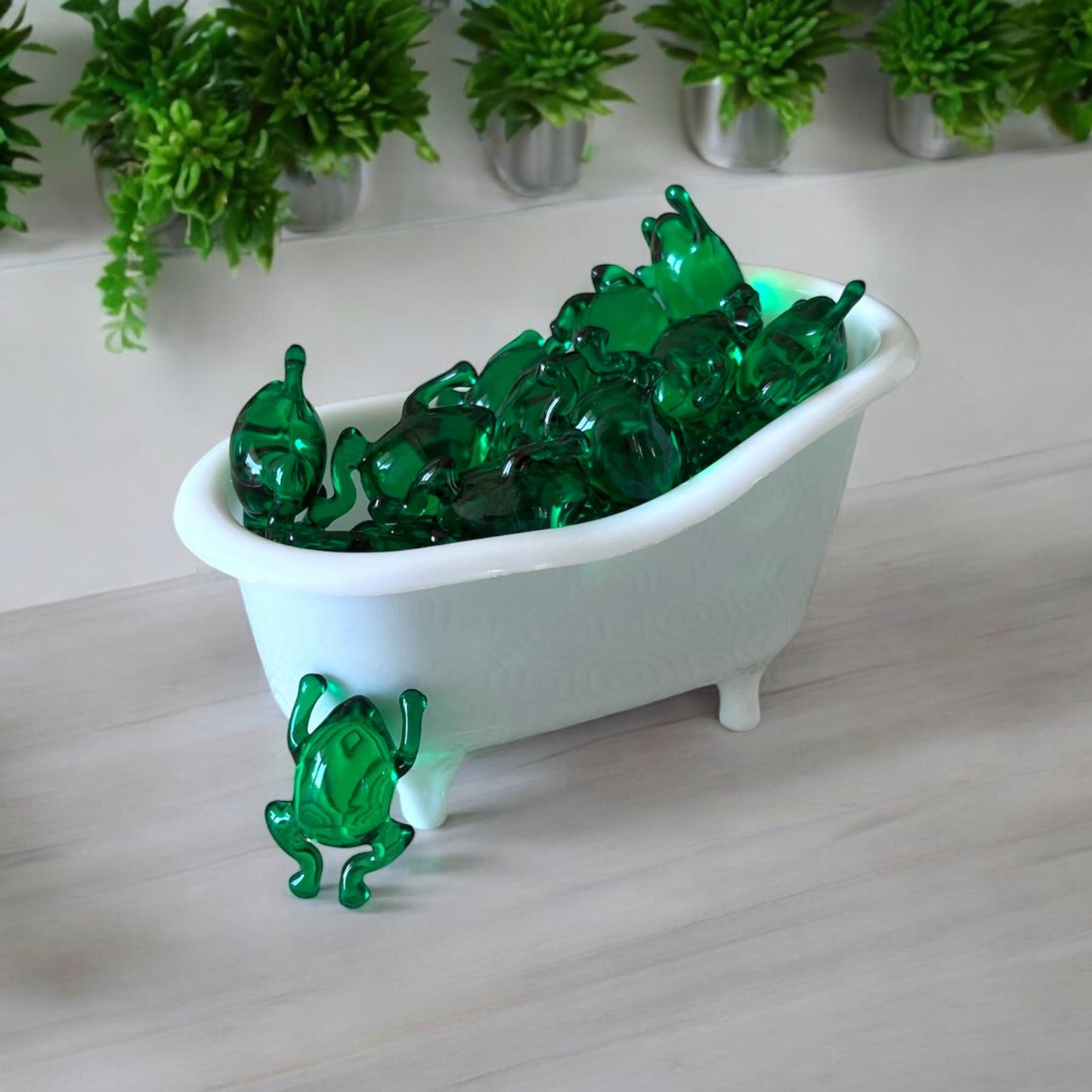 Perle de bain grenouille parfum Pomme