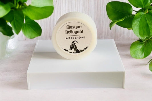 Masque au lait de chèvre et huile d'argan