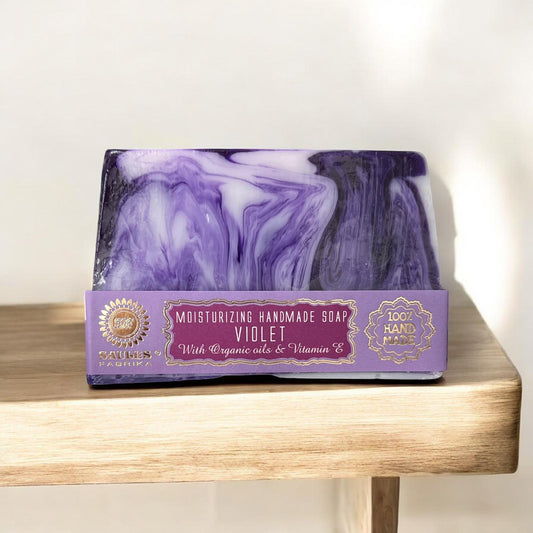 Tranche de savon Violette