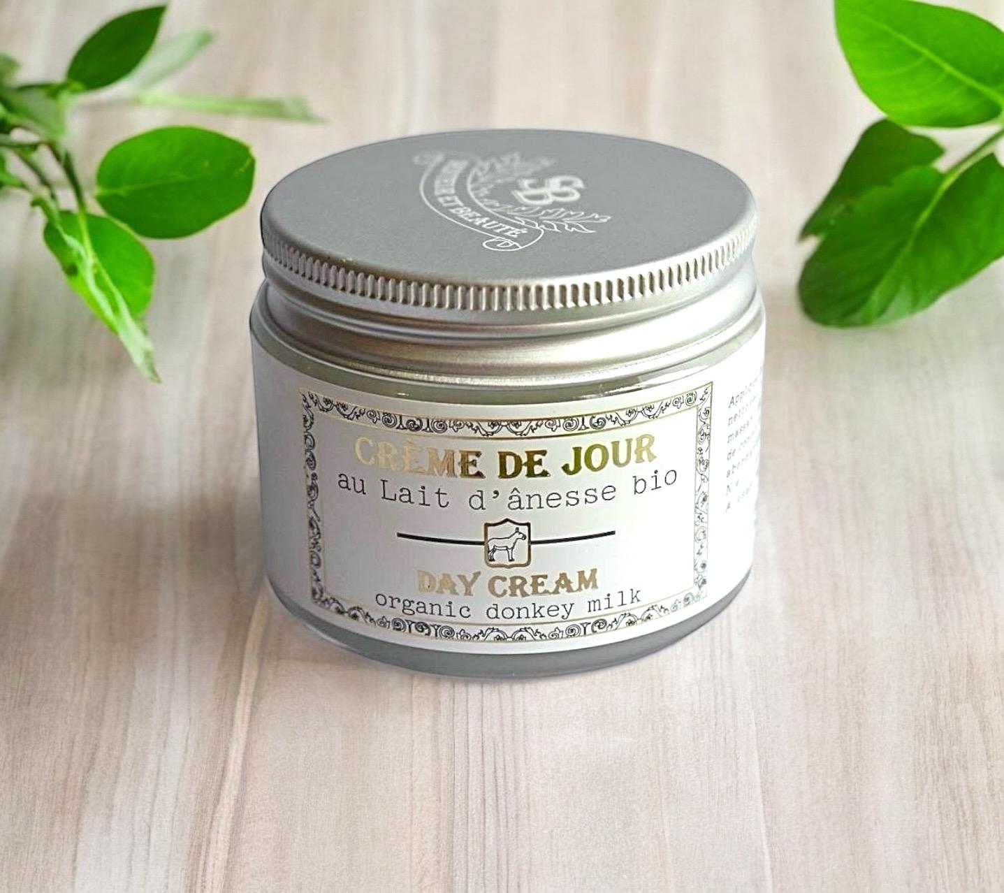 Crème de jour au lait d'ânesse bio
