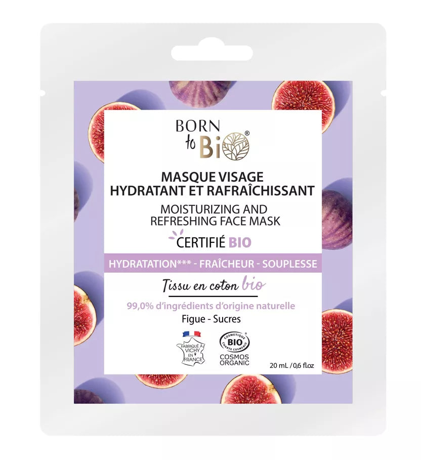 Masque visage hydratant et rafraichissant