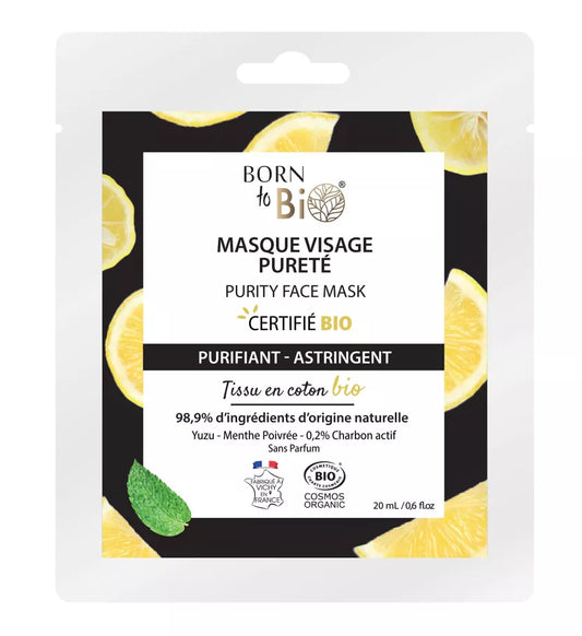 Masque visage purifiant